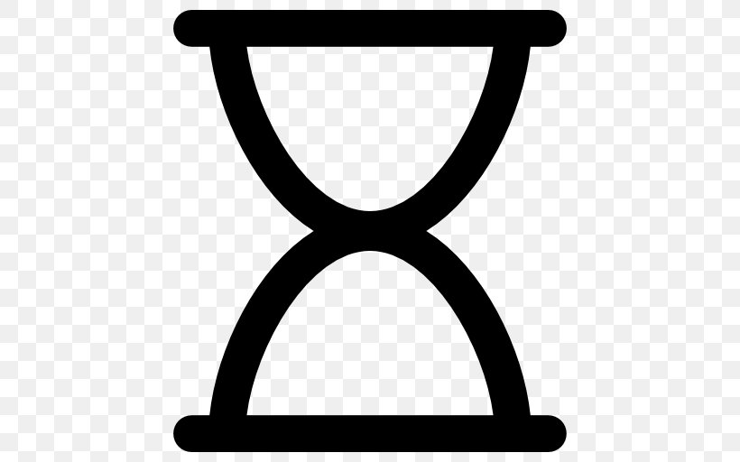 Hourglass Timer, PNG, 512x512px, Hourglass, Black And White, Clock, Countdown, Egg Timer Download Free