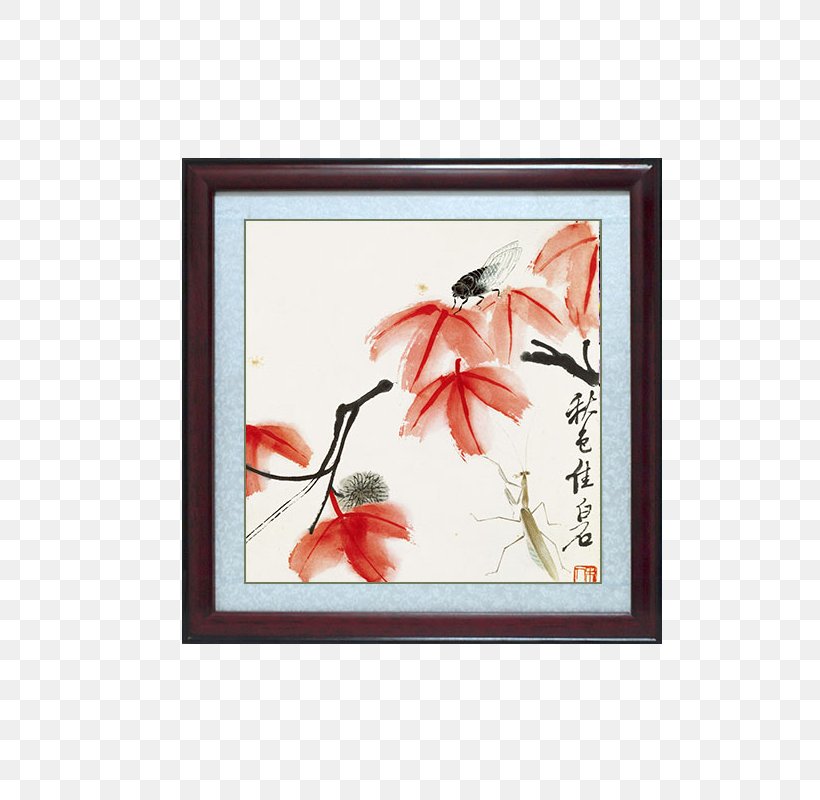 Likvidambra Taiwan And The Cicada Bird-and-flower Painting Ink Wash Painting, PNG, 800x800px, Birdandflower Painting, Art, Art Museum, Artwork, Creative Arts Download Free