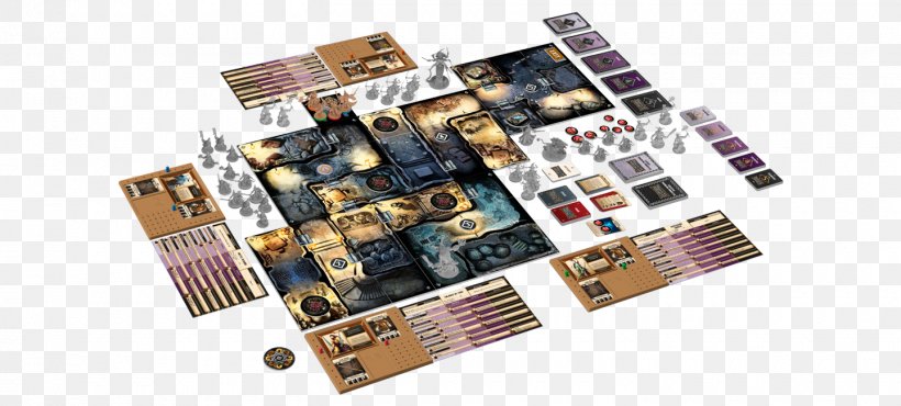 The Darkness Board Game CMON Limited Miniature Wargaming, PNG, 1440x650px, Darkness, Board Game, Circuit Component, Cmon Limited, Computer Component Download Free