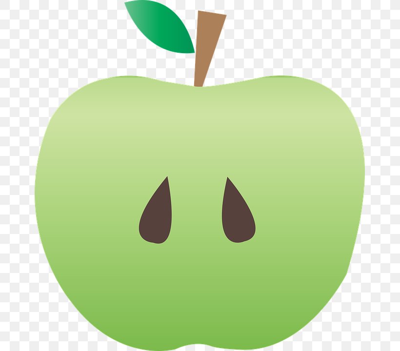 Apple Clip Art, PNG, 677x720px, Apple, Food, Fruit, Grass, Green Download Free