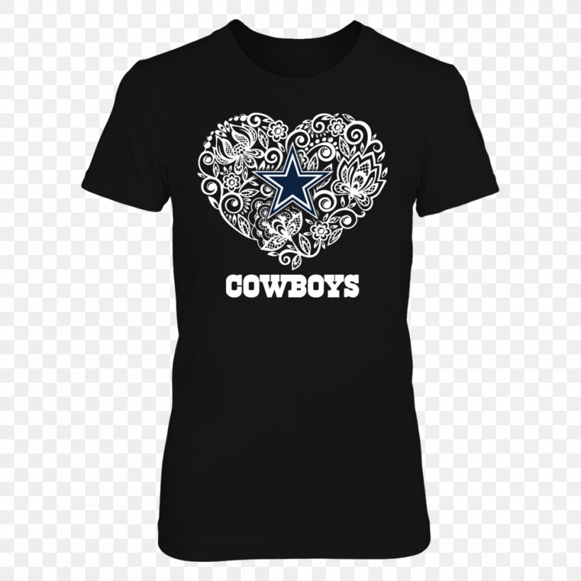 T-shirt Dallas Cowboys Toronto Maple Leafs Clothing, PNG, 1000x1000px, Tshirt, American Football, Brand, Clothing, Dallas Cowboys Download Free