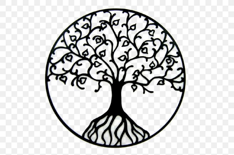 Wall Decal Tree Of Life Sticker Drawing, PNG, 600x544px, Wall Decal, Area, Art, Black And White, Branch Download Free