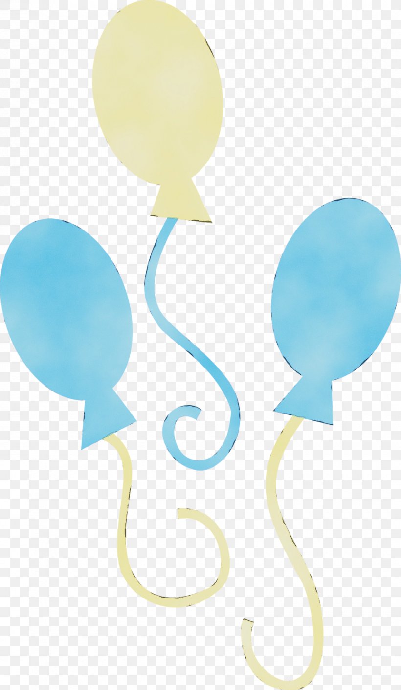 Aqua Turquoise Balloon Party Supply Clip Art, PNG, 900x1548px, Watercolor, Aqua, Balloon, Paint, Party Supply Download Free