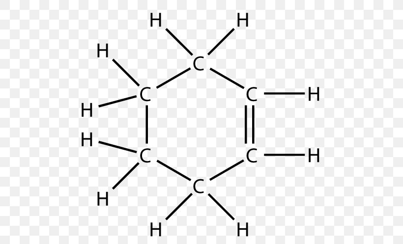 Cyclohexene Lewis Structure Cyclohexanol Cyclohexane Chemical Formula, PNG, 550x497px, Cyclohexene, Area, Black And White, Chemical Equation, Chemical Formula Download Free
