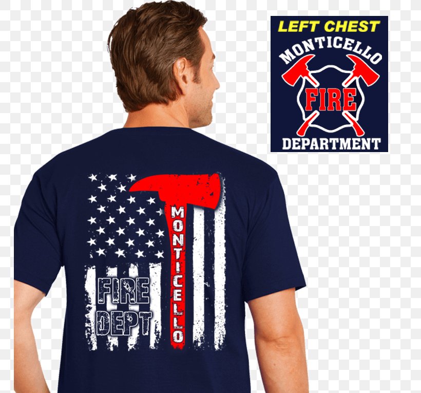 T-shirt Sleeve Fire Department Hoodie, PNG, 765x765px, Tshirt, Brand, Champion, Clothing, Electric Blue Download Free