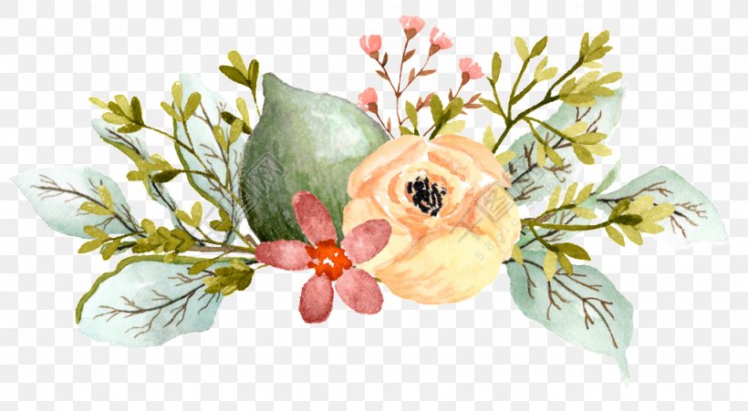 Watercolor Painting Watercolor: Flowers Image Design, PNG, 1024x564px, 2018, Watercolor Painting, Art, Botany, Bouquet Download Free