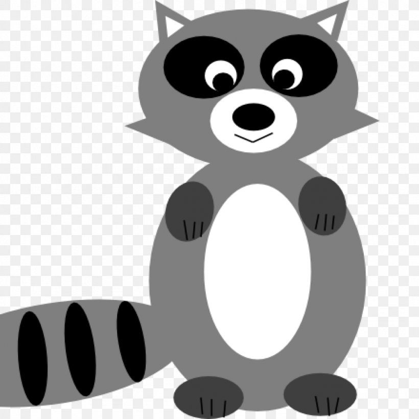 Clip Art Raccoon Image Vector Graphics, PNG, 1024x1024px, Raccoon, Art, Bear, Carnivoran, Cartoon Download Free