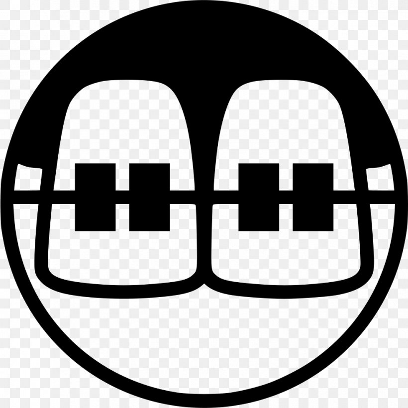 Dentistry Dental Braces Medicine Therapy Tooth, PNG, 981x982px, Dentistry, Area, Black And White, Brand, Dental Braces Download Free