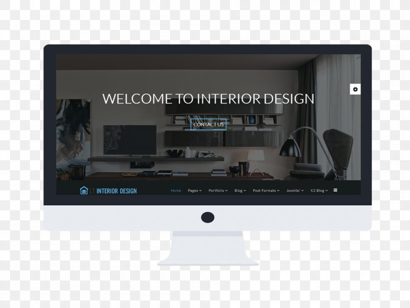 Joomla Website Template Image House, PNG, 1000x750px, Joomla, Brand, Computer Monitor, Computer Monitor Accessory, Computer Monitors Download Free