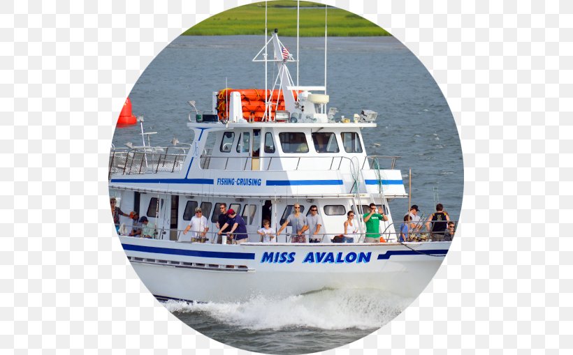 Miss Avalon Fishing Fleet Ocean Drive Cornell Harbor Yacht Boating, PNG, 509x509px, Ocean Drive, Avalon, Blockquote Element, Boat, Boating Download Free