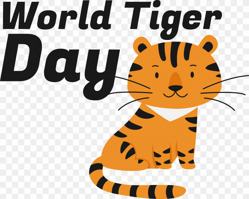 Tiger Cat Small Whiskers Cartoon, PNG, 7071x5671px, Tiger, Biology, Cartoon, Cat, Logo Download Free