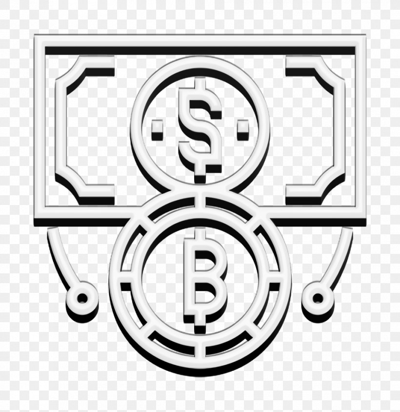 Blockchain Icon Bitcoin Icon Exchange Rate Icon, PNG, 956x984px, Blockchain Icon, Bitcoin Icon, Exchange Rate Icon, Line, Line Art Download Free