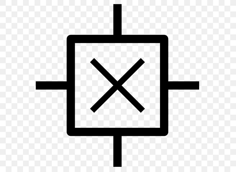 Hall Effect Sensor Electronic Symbol, PNG, 600x600px, Hall Effect Sensor, Area, Black, Black And White, Electric Current Download Free