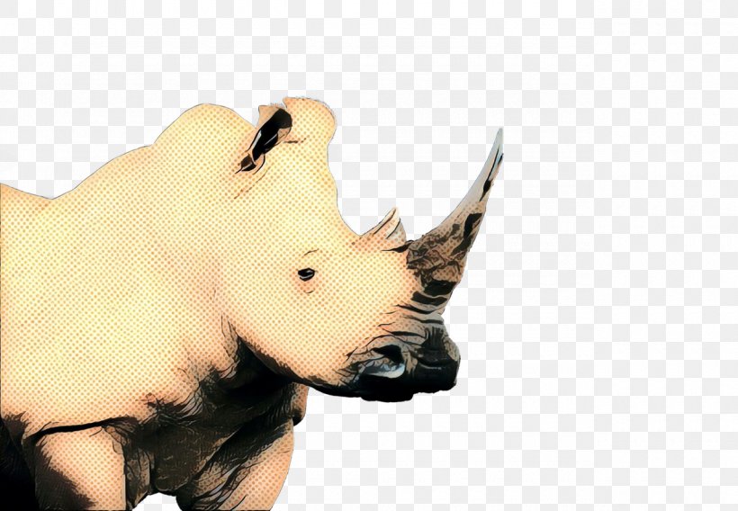 Rhinoceros Black Rhinoceros White Rhinoceros Animal Figure Snout, PNG, 1280x887px, Pop Art, Animal Figure, Black Rhinoceros, Horn, Retro Download Free