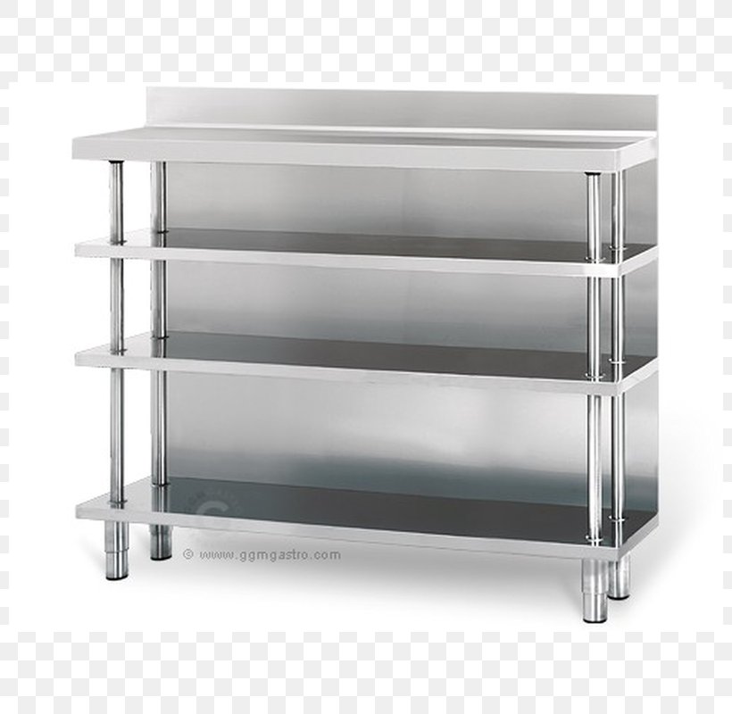 Table Stainless Steel Bookcase Furniture Kitchen, PNG, 800x800px, Table, Bar, Bookcase, Chest Of Drawers, Countertop Download Free