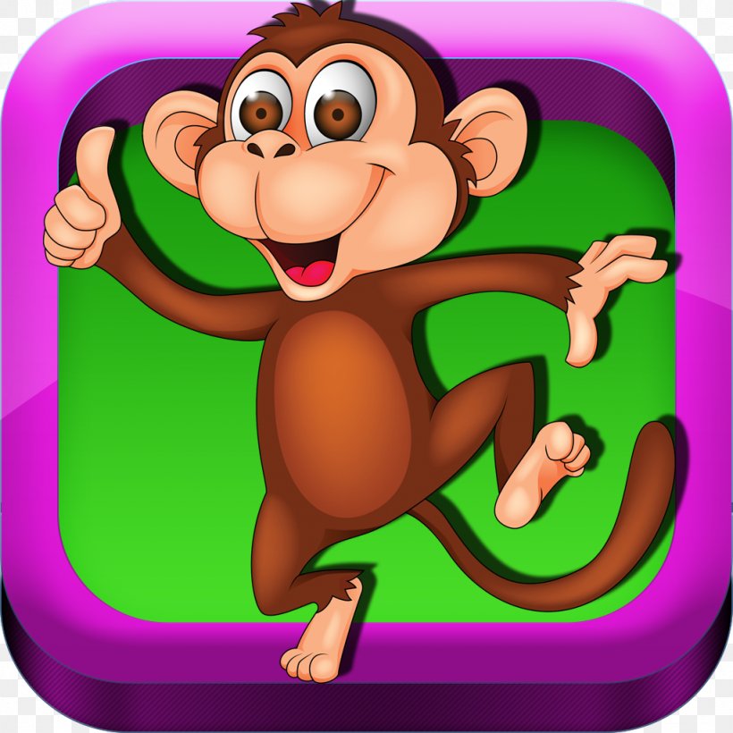 The Monkeys 0 IPod Touch Holiday, PNG, 1024x1024px, 2016, Monkey, Ansichtkaart, App Store, Apple Download Free