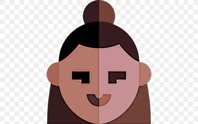 Cartoon Facial Expression Head Nose Brown, PNG, 512x512px, Cartoon, Brown, Cheek, Facial Expression, Head Download Free