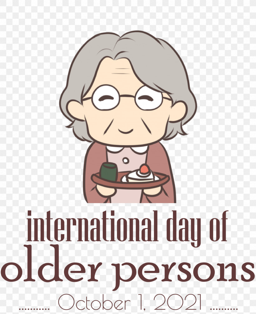 International Day For Older Persons Older Person Grandparents, PNG, 2446x3000px, International Day For Older Persons, Ageing, Cartoon, Face, Forehead Download Free