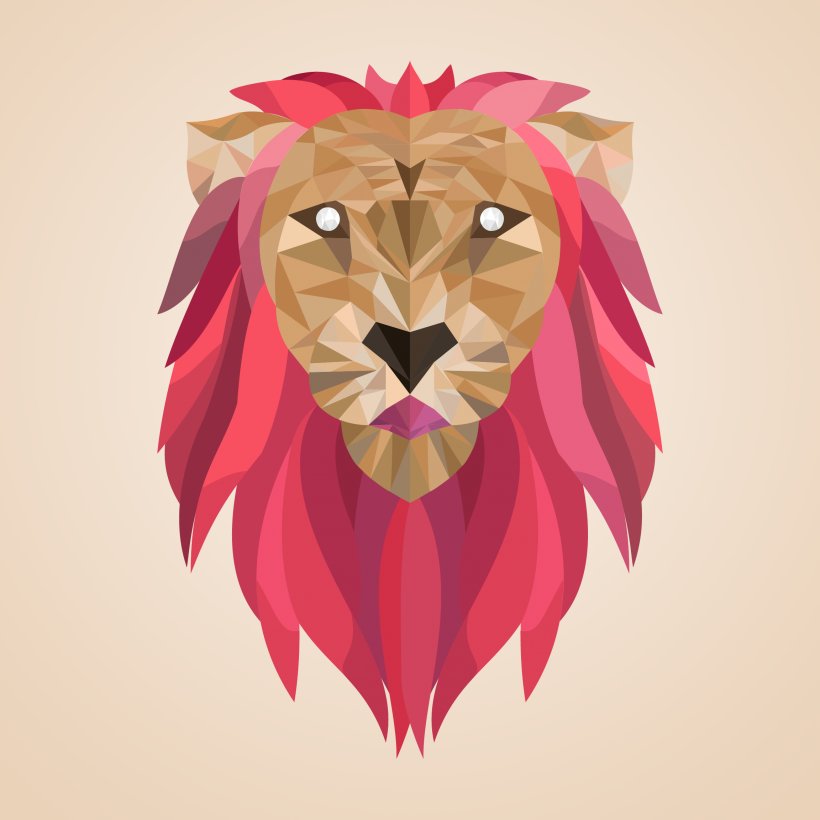 Lion Low Poly Artist 3D Computer Graphics, PNG, 2304x2304px, 3d Computer Graphics, 3d Modeling, Lion, Art, Artist Download Free