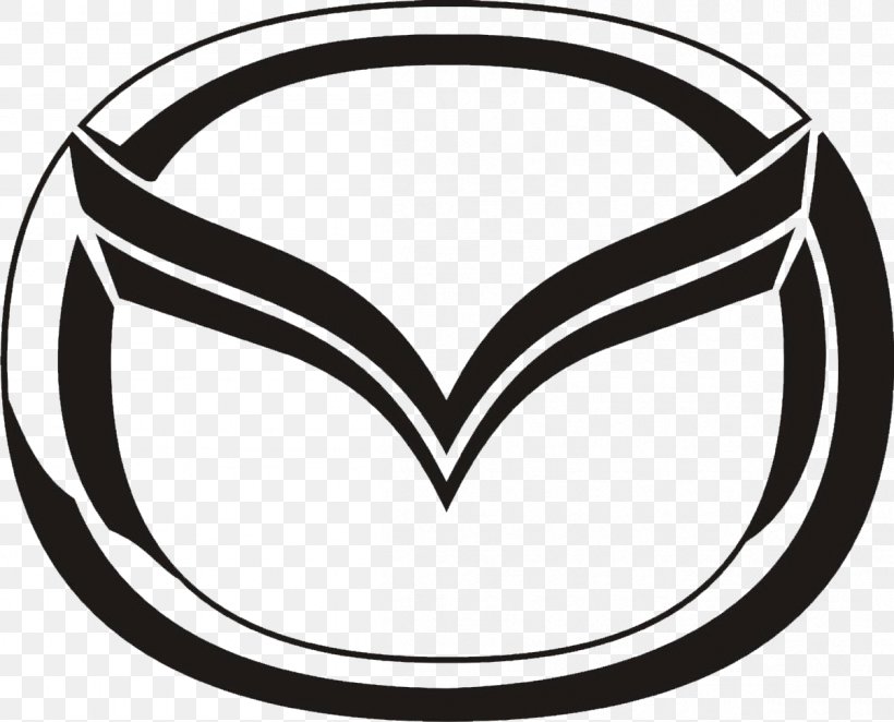 Mazda3 Car Mazda RX-8 Mazda6, PNG, 1204x973px, Mazda, Area, Black And White, Brand, Bumper Sticker Download Free