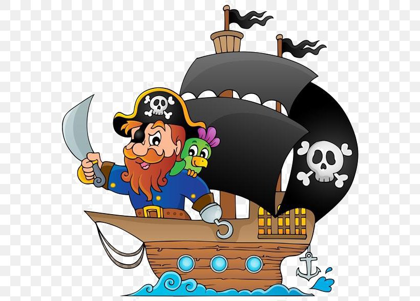 Piracy Cartoon Ship Royalty-free, PNG, 600x589px, Piracy, Cartoon,  Depositphotos, Human Behavior, Recreation Download Free