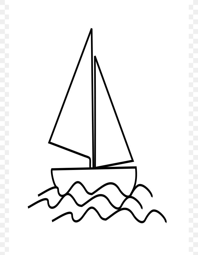 Sailboat Drawing Child Clip Art, PNG, 745x1053px, Boat, Area, Black And White, Boating, Child Download Free