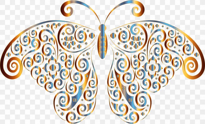 Butterfly Art Desktop Wallpaper Clip Art, PNG, 2328x1416px, Butterfly, Art, Body Jewelry, Color, Insect Download Free
