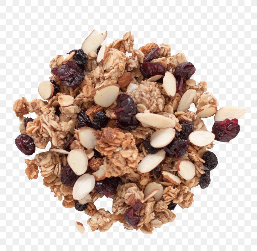 Muesli Vegetarian Cuisine Breakfast Cereal Superfood, PNG, 800x800px, Muesli, Almond, Breakfast, Breakfast Cereal, Commodity Download Free