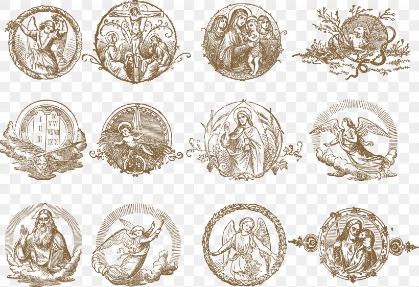 Catholic Church Euclidean Vector Vecteur, PNG, 2838x1947px, Catholic Church, Angel, Body Jewelry, Brooch, Christianity Download Free
