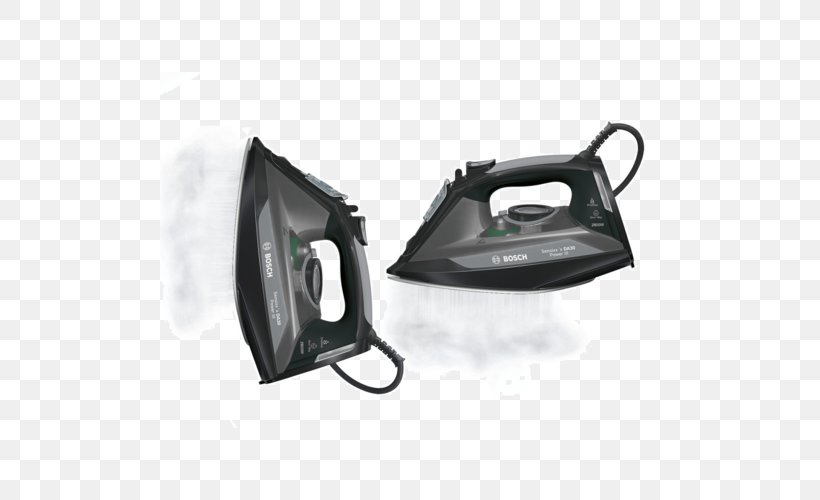 Clothes Iron Robert Bosch GmbH Ironing Steam Home Appliance, PNG, 500x500px, Clothes Iron, Automotive Exterior, Clothes Steamer, Hardware, Home Appliance Download Free