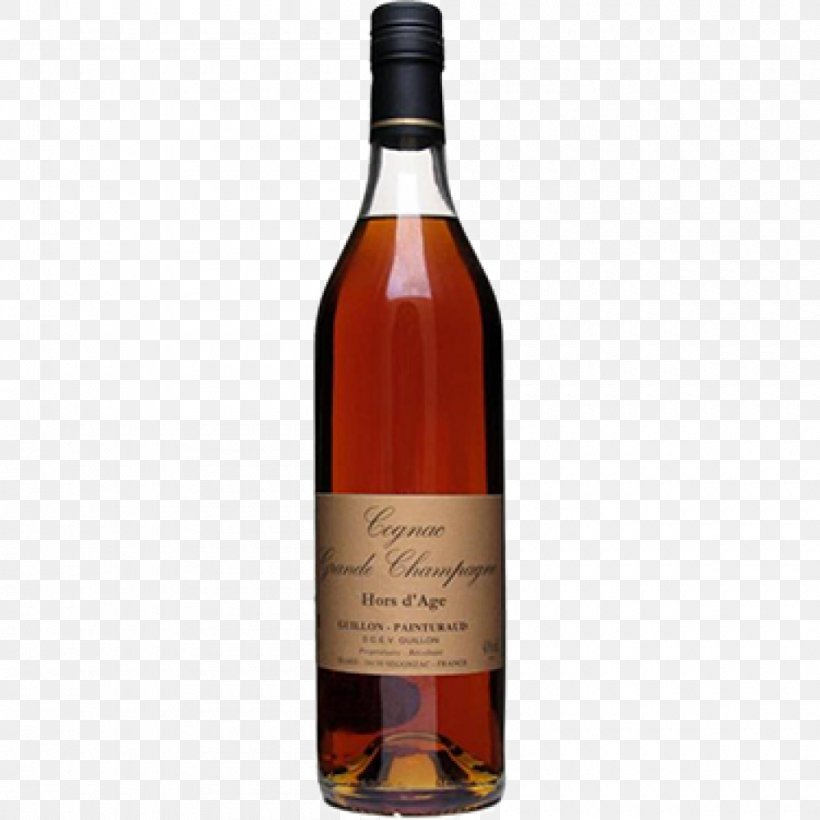 Cognac Grande Champagne Eau De Vie Wine Pineau Des Charentes, PNG, 1000x1000px, Cognac, Alcoholic Beverage, Bottle, Brandy, Cru Download Free