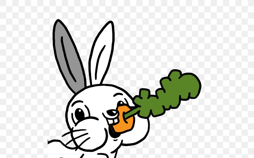 Domestic Rabbit Clip Art Hare Beak Product, PNG, 512x512px, Domestic Rabbit, Art, Artwork, Beak, Black Download Free