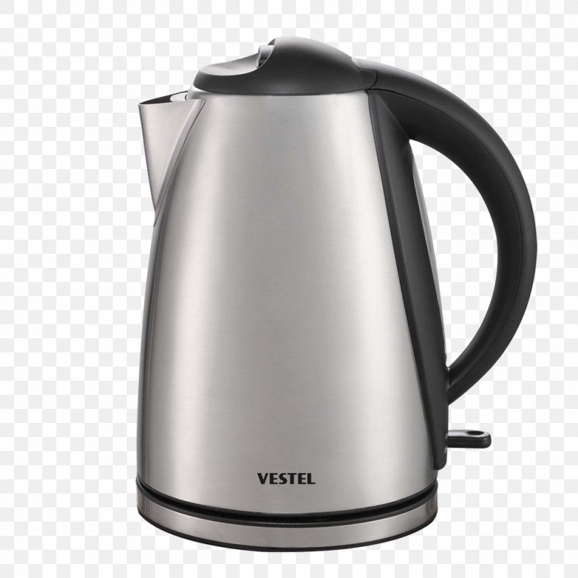 Electric Kettle Vestel Stainless Steel Electricity, PNG, 1024x1024px, Electric Kettle, Blender, Brunch, Electricity, Home Appliance Download Free