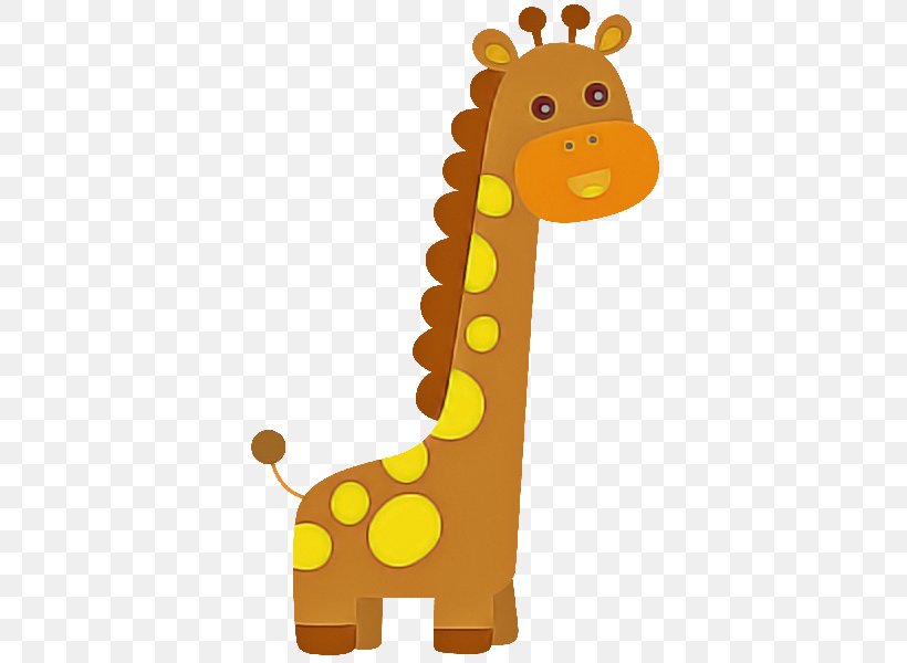 Giraffe Giraffidae Animal Figure Cartoon Yellow, PNG, 600x600px, Giraffe, Animal Figure, Cartoon, Giraffidae, Toy Download Free