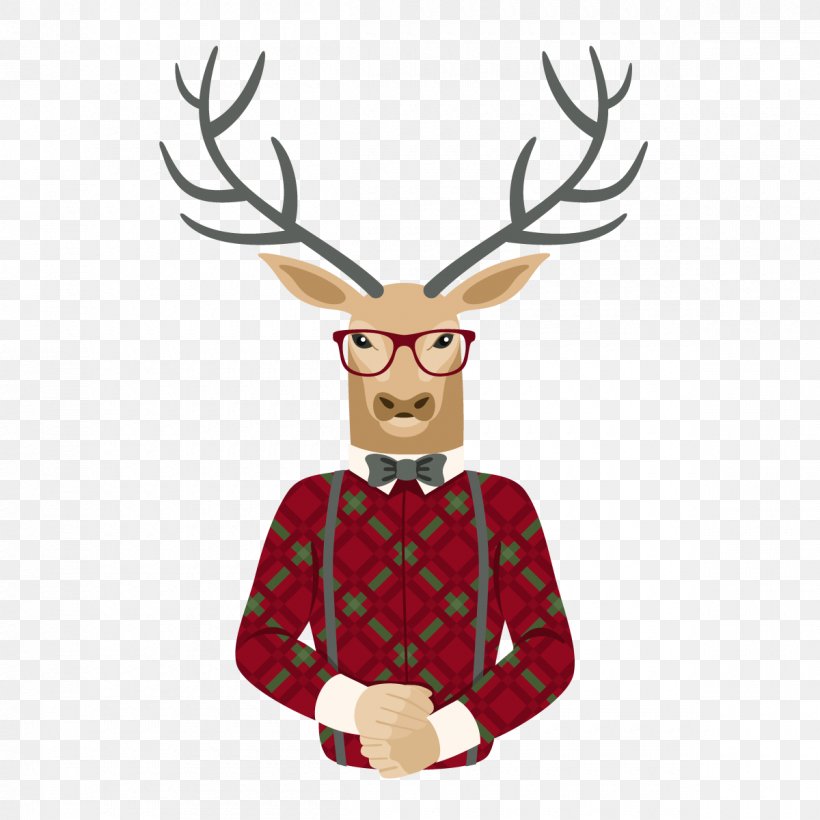 Reindeer, PNG, 1200x1200px, Reindeer, Antler, Christmas, Deer, Freeware Download Free