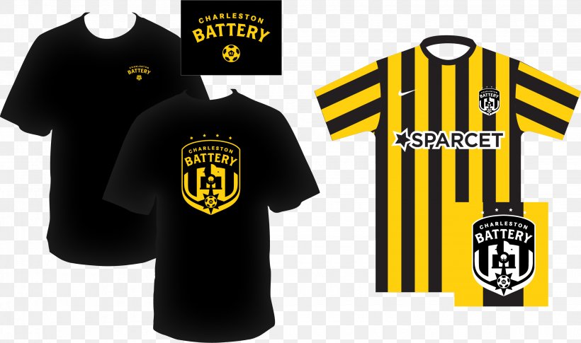 Sports Fan Jersey Charleston Battery T-shirt Lisa Mosow Graphic & Web Design Logo, PNG, 2880x1706px, Sports Fan Jersey, Active Shirt, Black, Brand, Charleston Download Free