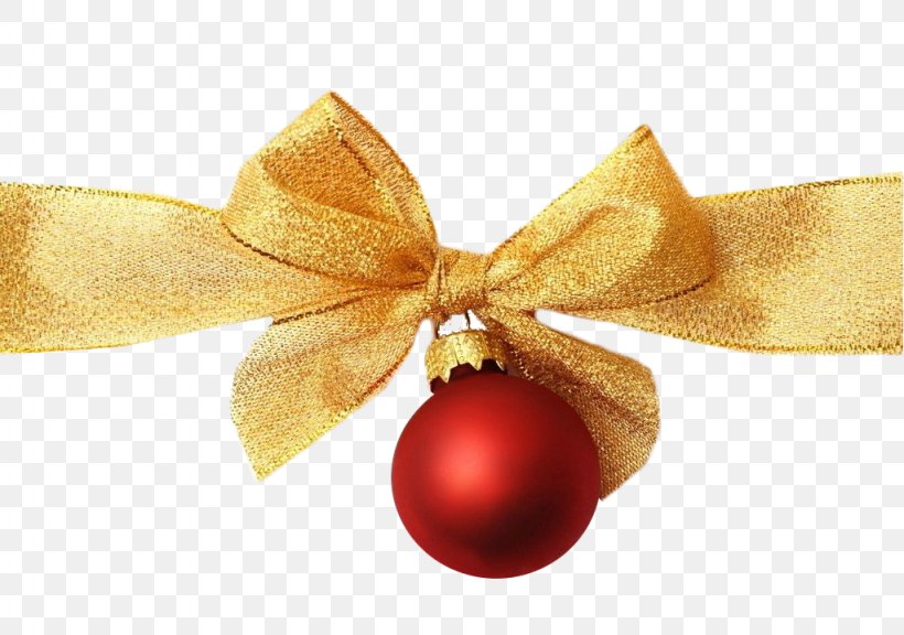 Christmas Ribbon, PNG, 1024x720px, Christmas, Christmas Ornament, Decorazione Onorifica, Gold, Ribbon Download Free