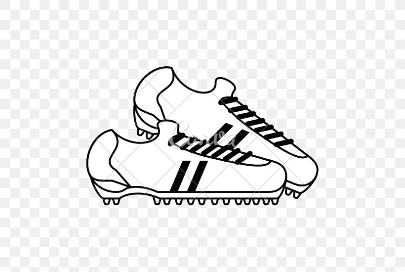 Football Boot Cleat Vector Graphics Drawing Shoe, PNG, 550x550px, Football Boot, Area, Artwork, Ball, Black Download Free