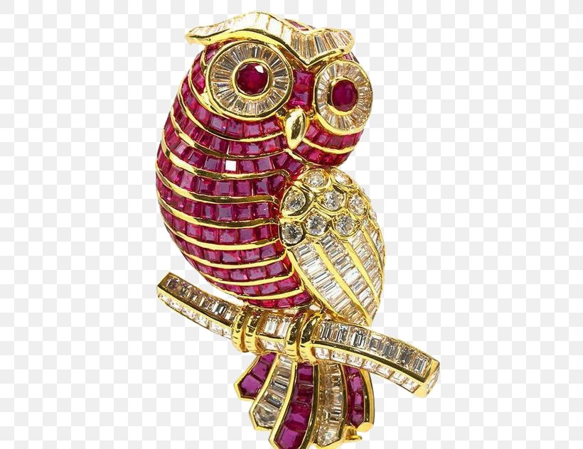 Jewellery Brooch Estate Jewelry Ruby Pendant, PNG, 658x632px, Jewellery, Bird Of Prey, Bling Bling, Brooch, Cabochon Download Free