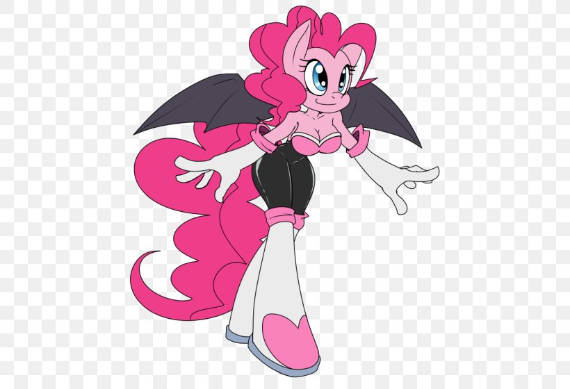 Pony Pinkie Pie Rouge The Bat Horse, PNG, 500x560px, Watercolor, Cartoon, Flower, Frame, Heart Download Free