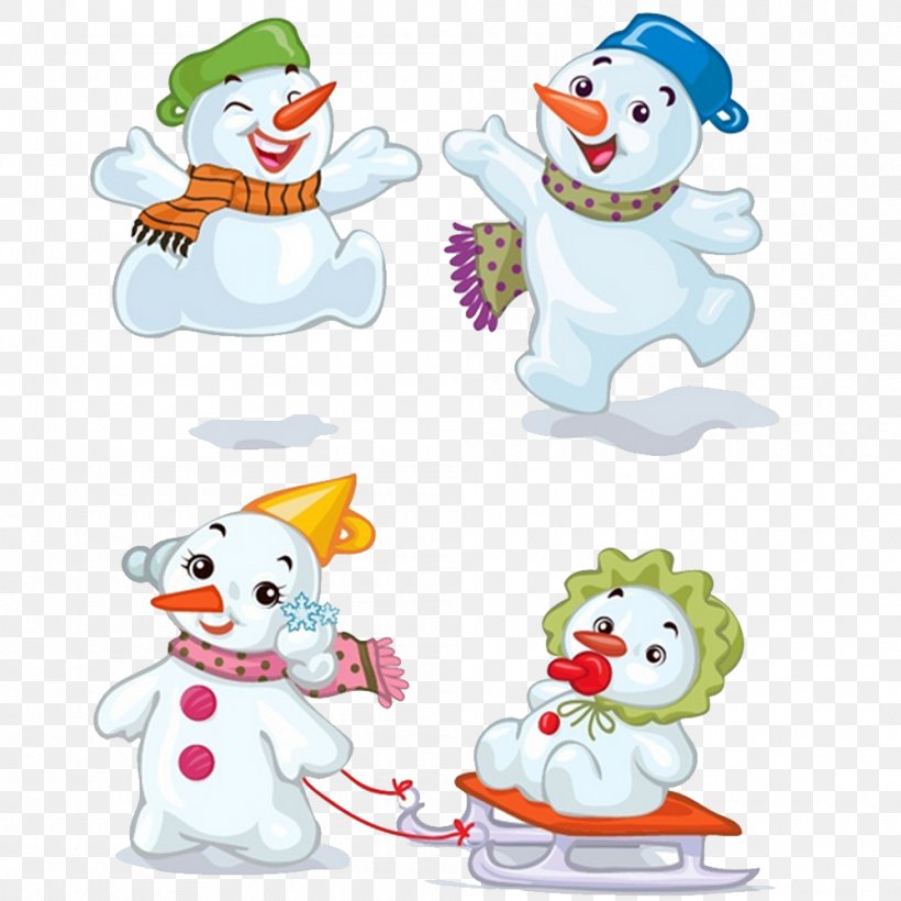 Snowman Christmas Illustration, PNG, 1000x1000px, Snowman, Baby Toys, Cartoon, Christmas, Christmas Decoration Download Free