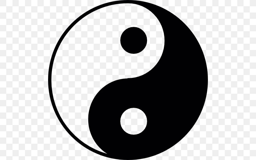 Yin And Yang Taijitu Traditional Chinese Medicine Symbol Clip Art, PNG, 512x512px, Yin And Yang, Area, Black And White, Chinese Philosophy, Darkness Download Free