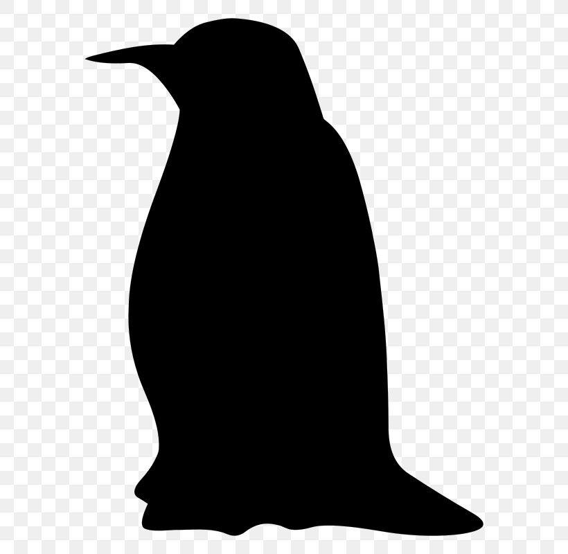 Emperor Penguin Silhouette Clip Art, PNG, 628x800px, Penguin, Animal, Beak, Bird, Black And White Download Free
