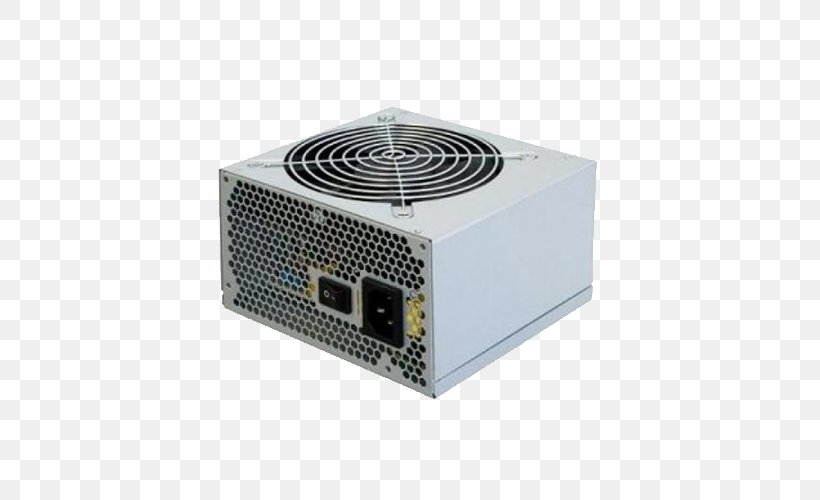 Power Supply Unit Chieftec A-80 Series CTG-550C Power Supply, PNG, 500x500px, 80 Plus, Power Supply Unit, Ac Adapter, Atx, Blindleistungskompensation Download Free