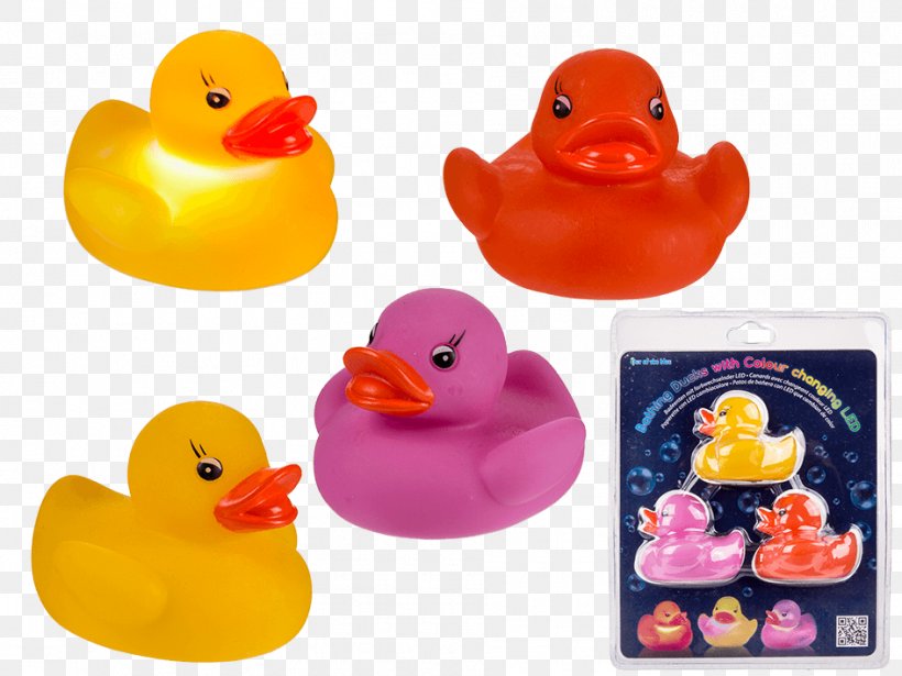 Rubber Duck Light-emitting Diode Bathroom Yellow, PNG, 945x709px, Duck, Anatidae, Bathing, Bathroom, Bird Download Free