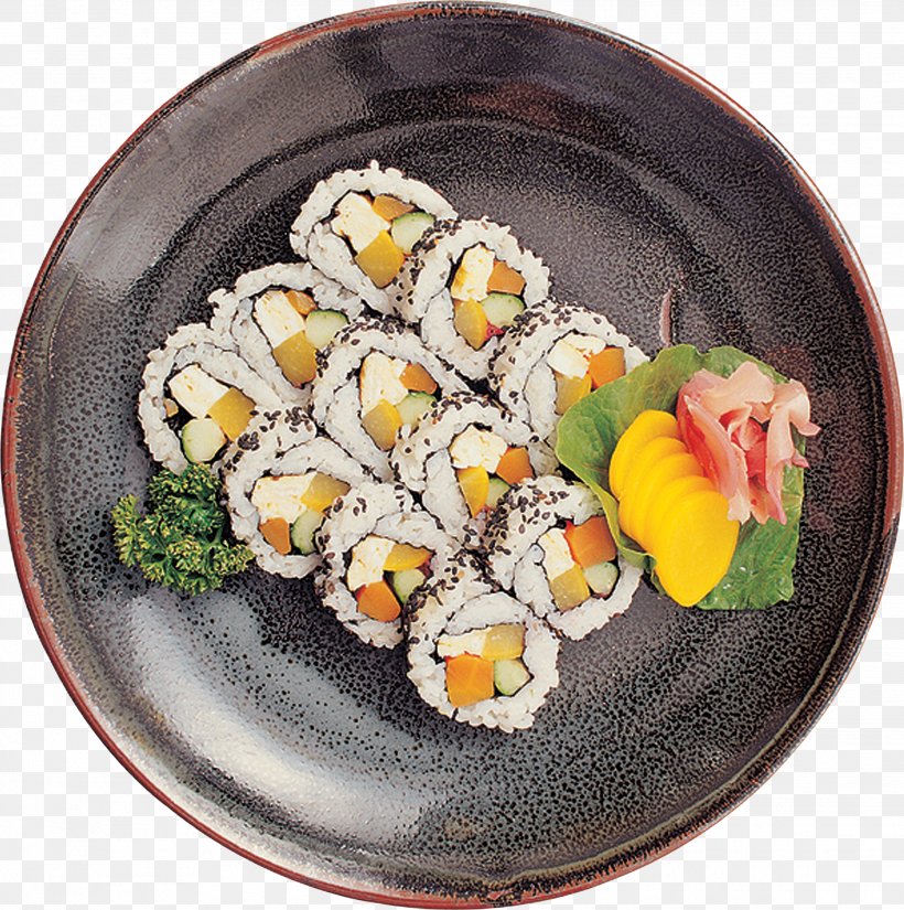 Sushi California Roll Makizushi Japanese Cuisine Onigiri, PNG, 2272x2288px, Sushi, Asian Food, California Roll, Cdr, Comfort Food Download Free