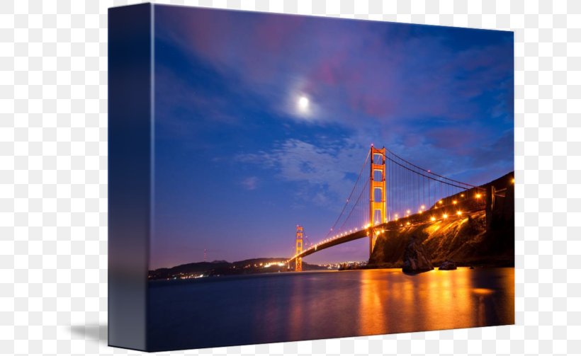 Golden Gate Bridge San Francisco Bay Supper Evening, PNG, 650x503px, Golden Gate Bridge, Boat, Bridge, Calm, Energy Download Free