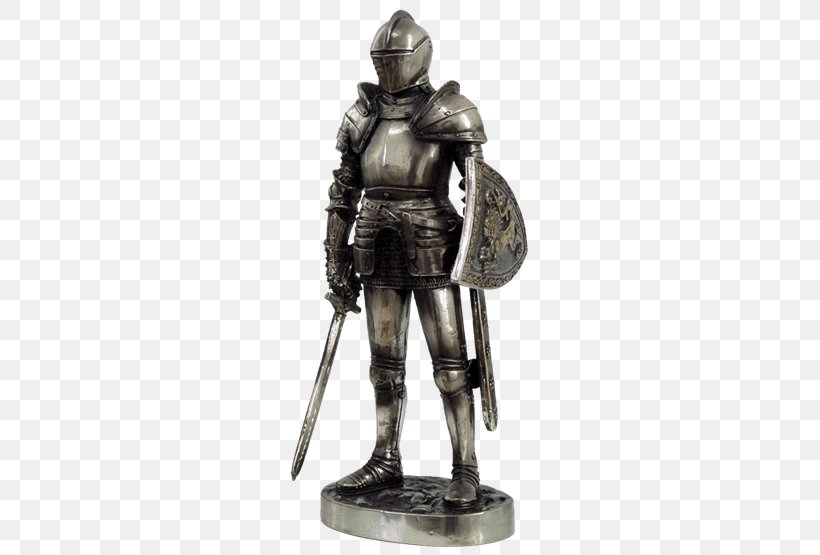 Plate Armour Middle Ages Knight Figurine Statue, PNG, 555x555px, Plate Armour, Armour, Black Knight, Components Of Medieval Armour, Figurine Download Free