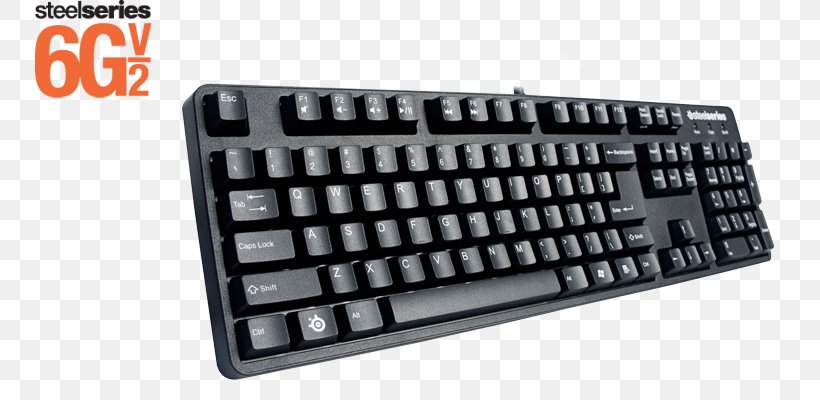 Computer Keyboard SteelSeries Gaming Keypad USB, PNG, 750x400px, Computer Keyboard, Actions Per Minute, Cherry, Computer, Computer Component Download Free