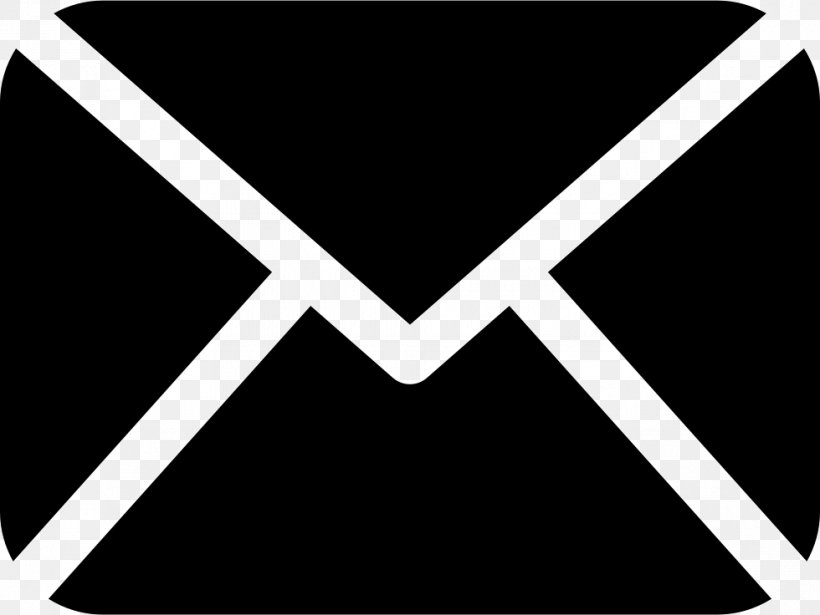 Email Symbol, PNG, 980x736px, Email, Advertising Mail, Area, Black, Black And White Download Free